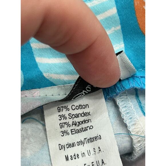 Eva Rose Womens Multicolor Stretch MCM Kitchenware Mini Swing Skirt Plus Size 3X - Picture 8 of 10